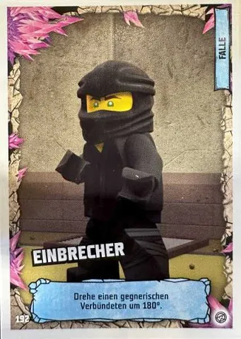 NINJAGO Trading Card Game (German) Series 8 - # 192 Einbrecher