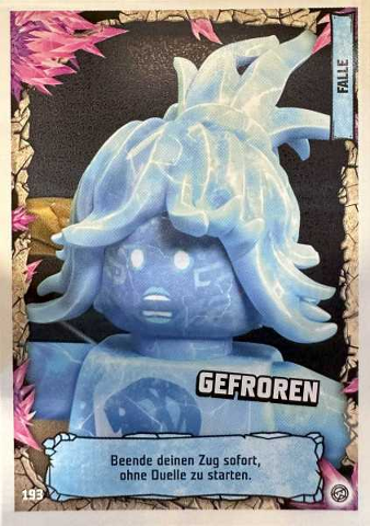 NINJAGO Trading Card Game (German) Series 8 - # 193 Gefroren
