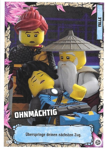 NINJAGO Trading Card Game (German) Series 8 - # 195 Ohnmächtig
