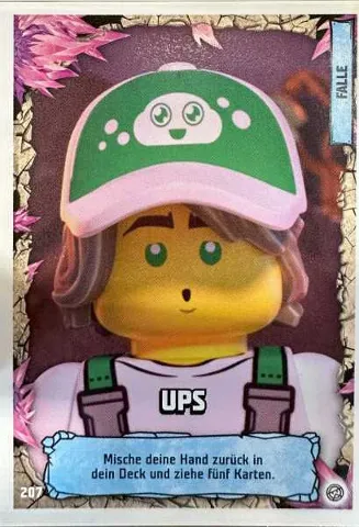 NINJAGO Trading Card Game (German) Series 8 - # 207 Ups
