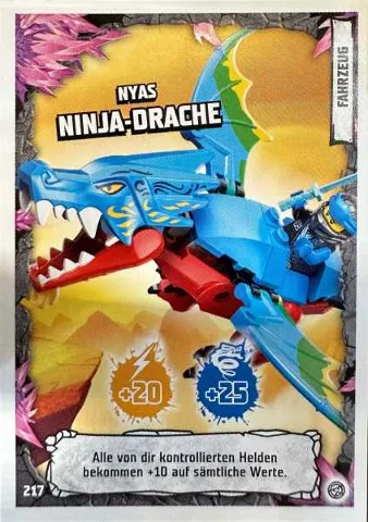 NINJAGO Trading Card Game (German) Series 8 - # 217 Nyas Ninja-Drache