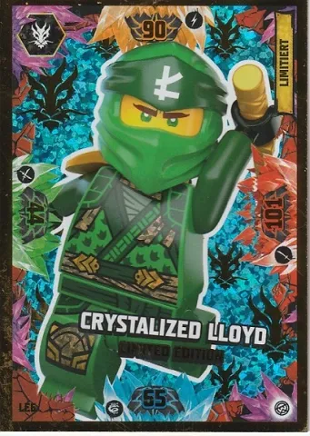 NINJAGO Trading Card Game (German) Series 8 - # LE6 Crystalized Lloyd Limited Edition