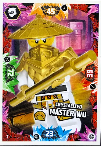 NINJAGO Trading Card Game (English) Series 8 - # 7 Crystalized Master Wu