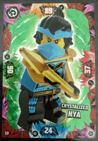 NINJAGO Trading Card Game (English) Series 8 - # 13 Crystalized Nya