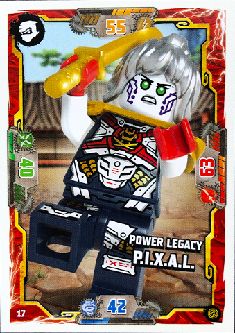 NINJAGO Trading Card Game (English) Series 8 - # 17 Power Legacy P.I.X.A.L.