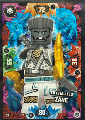 NINJAGO Trading Card Game (English) Series 8 - # 23 Crystalized Zane