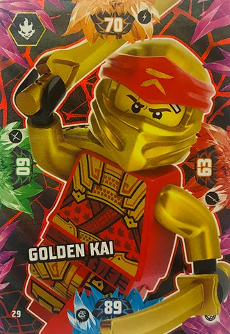 NINJAGO Trading Card Game (English) Series 8 - # 29 Golden Kai