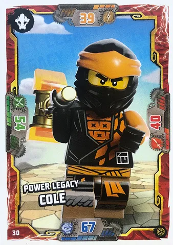 NINJAGO Trading Card Game (English) Series 8 - # 30 Power Legacy Cole