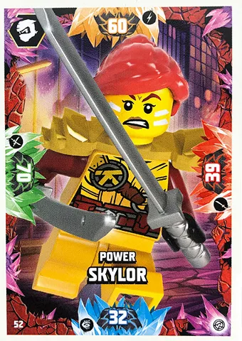 NINJAGO Trading Card Game (English) Series 8 - # 52 Power Skylor