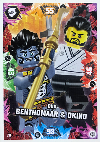 NINJAGO Trading Card Game (English) Series 8 - # 70 Duo Benthomaar & Okino
