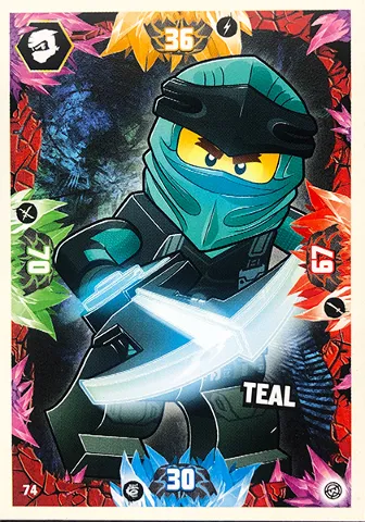 NINJAGO Trading Card Game (English) Series 8 - # 74 Teal