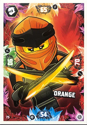 NINJAGO Trading Card Game (English) Series 8 - # 75 Orange