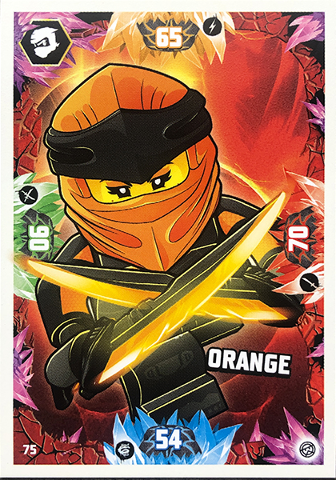 NINJAGO Trading Card Game (English) Series 8 - # 75 Orange