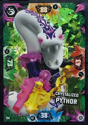 NINJAGO Trading Card Game (English) Series 8 - # 94 Crystalized Pythor