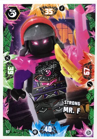 NINJAGO Trading Card Game (English) Series 8 - # 97 Strong Mr. F