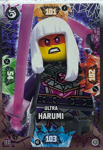 NINJAGO Trading Card Game (English) Series 8 - # 102 Ultra Harumi