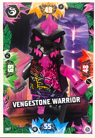 NINJAGO Trading Card Game (English) Series 8 - # 107 Vengestone Warrior
