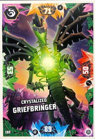 NINJAGO Trading Card Game (English) Series 8 - # 108 Crystalized Griefbringer
