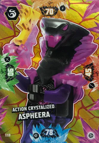 NINJAGO Trading Card Game (English) Series 8 - # 110 Action Crystalized Aspheera