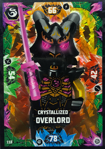 NINJAGO Trading Card Game (English) Series 8 - # 118 Crystallized Overlord