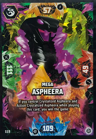 NINJAGO Trading Card Game (English) Series 8 - # 119 Mega Aspheera