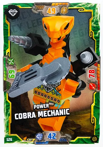 NINJAGO Trading Card Game (English) Series 8 - # 126 Power Cobra Mechanic