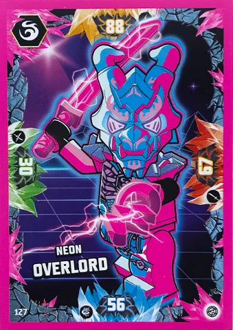 NINJAGO Trading Card Game (English) Series 8 - # 127 Neon Overlord
