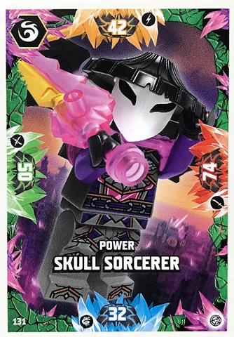 NINJAGO Trading Card Game (English) Series 8 - # 131 Power Skull Sorcerer