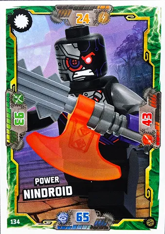 NINJAGO Trading Card Game (English) Series 8 - # 134 Power Nindroid