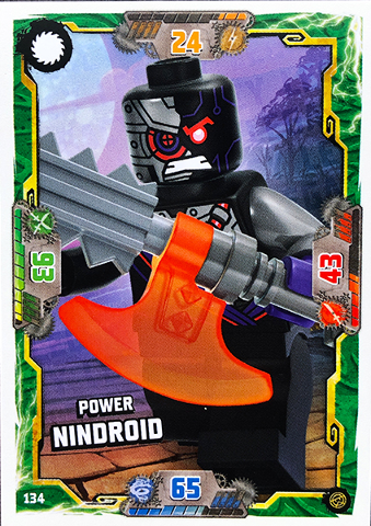 NINJAGO Trading Card Game (English) Series 8 - # 134 Power Nindroid