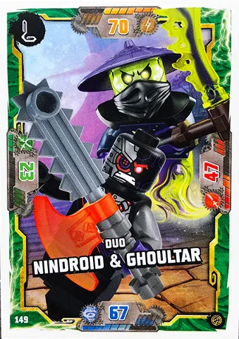 NINJAGO Trading Card Game (English) Series 8 - # 149 Duo Nindroid & Ghoultar