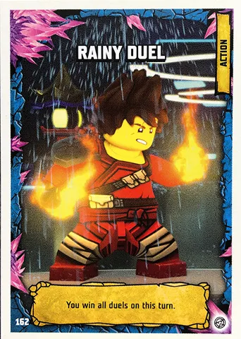 NINJAGO Trading Card Game (English) Series 8 - # 162 Rainy Duel