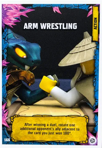 NINJAGO Trading Card Game (English) Series 8 - # 166 Arm Wrestling