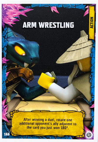 NINJAGO Trading Card Game (English) Series 8 - # 166 Arm Wrestling