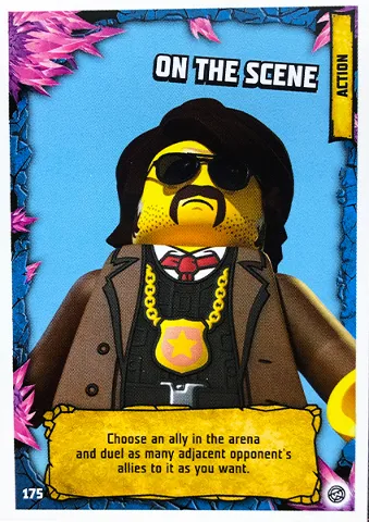 NINJAGO Trading Card Game (English) Series 8 - # 175 On the Scene