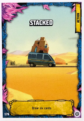 NINJAGO Trading Card Game (English) Series 8 - # 176 Stacked