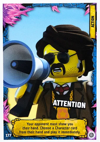 NINJAGO Trading Card Game (English) Series 8 - # 177 Attention
