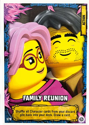 NINJAGO Trading Card Game (English) Series 8 - # 178 Family Reunion