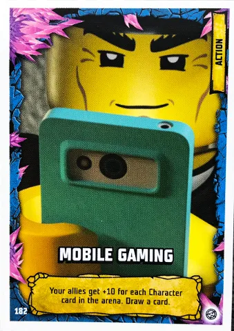 NINJAGO Trading Card Game (English) Series 8 - # 182 Mobile Gaming