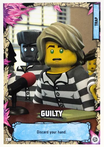 NINJAGO Trading Card Game (English) Series 8 - # 196 Guilty