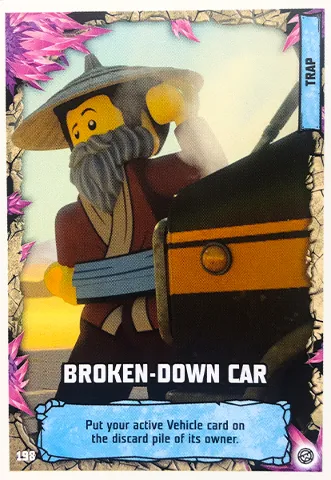 NINJAGO Trading Card Game (English) Series 8 - # 198 Broken-down Car