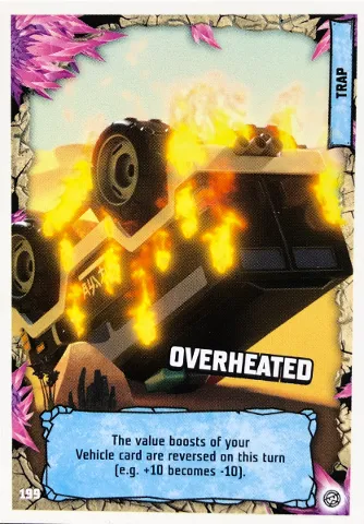 NINJAGO Trading Card Game (English) Series 8 - # 199 Overheated