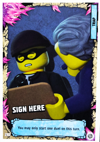 NINJAGO Trading Card Game (English) Series 8 - # 202 Sign Here