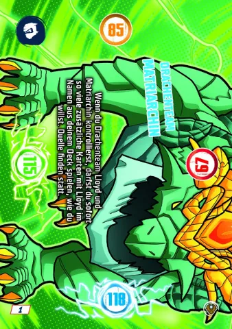 NINJAGO Trading Card Game (German) Series 9 (Next Level) - # 1 Drachenteam Matriarchin