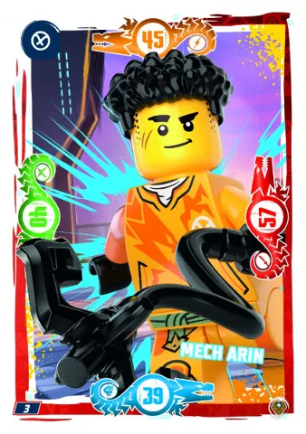 NINJAGO Trading Card Game (German) Series 9 (Next Level) - # 3 Mech Arin