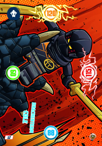 NINJAGO Trading Card Game (German) Series 9 (Next Level) - # 12 Drachenteam Cole