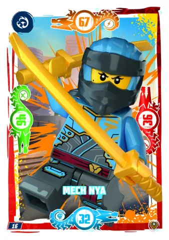 NINJAGO Trading Card Game (German) Series 9 (Next Level) - # 16 Mech Nya