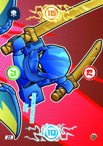 NINJAGO Trading Card Game (German) Series 9 (Next Level) - # 23 Drachenteam Jay