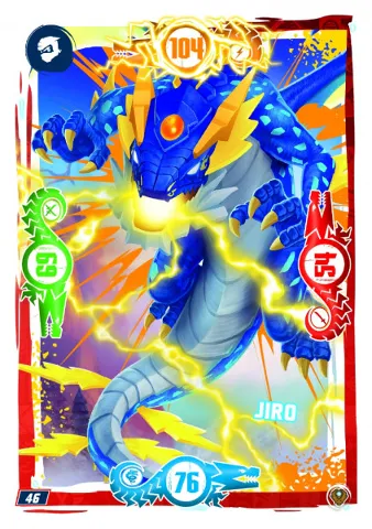 NINJAGO Trading Card Game (German) Series 9 (Next Level) - # 46 Jiro