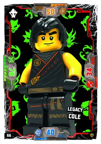 NINJAGO Trading Card Game (German) Series 9 (Next Level) - # 66 Legacy Cole